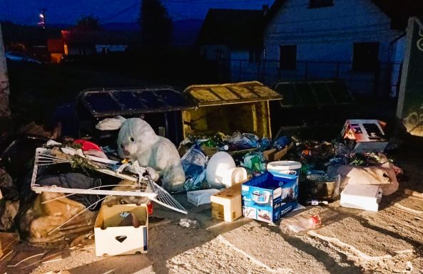 Hulladékhegyek Sepsiszentgyörgyön: guberálókkal és illegális szemetelőkkel küzdenek